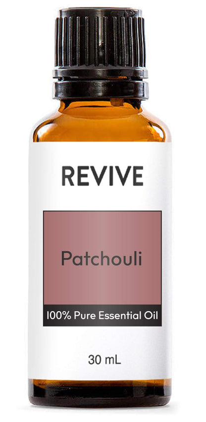 Patchouli Essential Oil by Revive Essential Oils - 100% Pure Therapeutic Grade for Diffuser Humidifier Massage Aromatherapy Skin & Hair Care