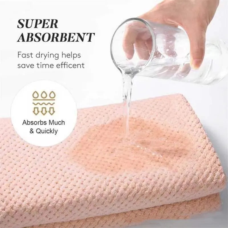 Coral Fleece Hair Drying Cap