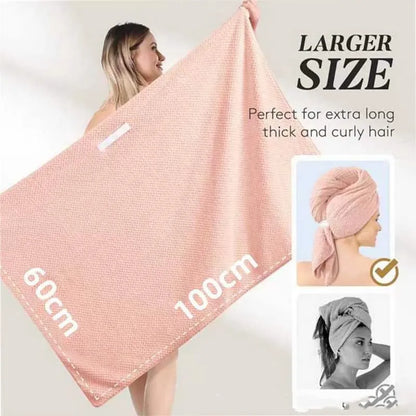 Coral Fleece Hair Drying Cap