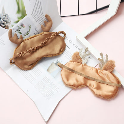 Light Blocking Eye Masks - Reindeer and Unicorn Designs
