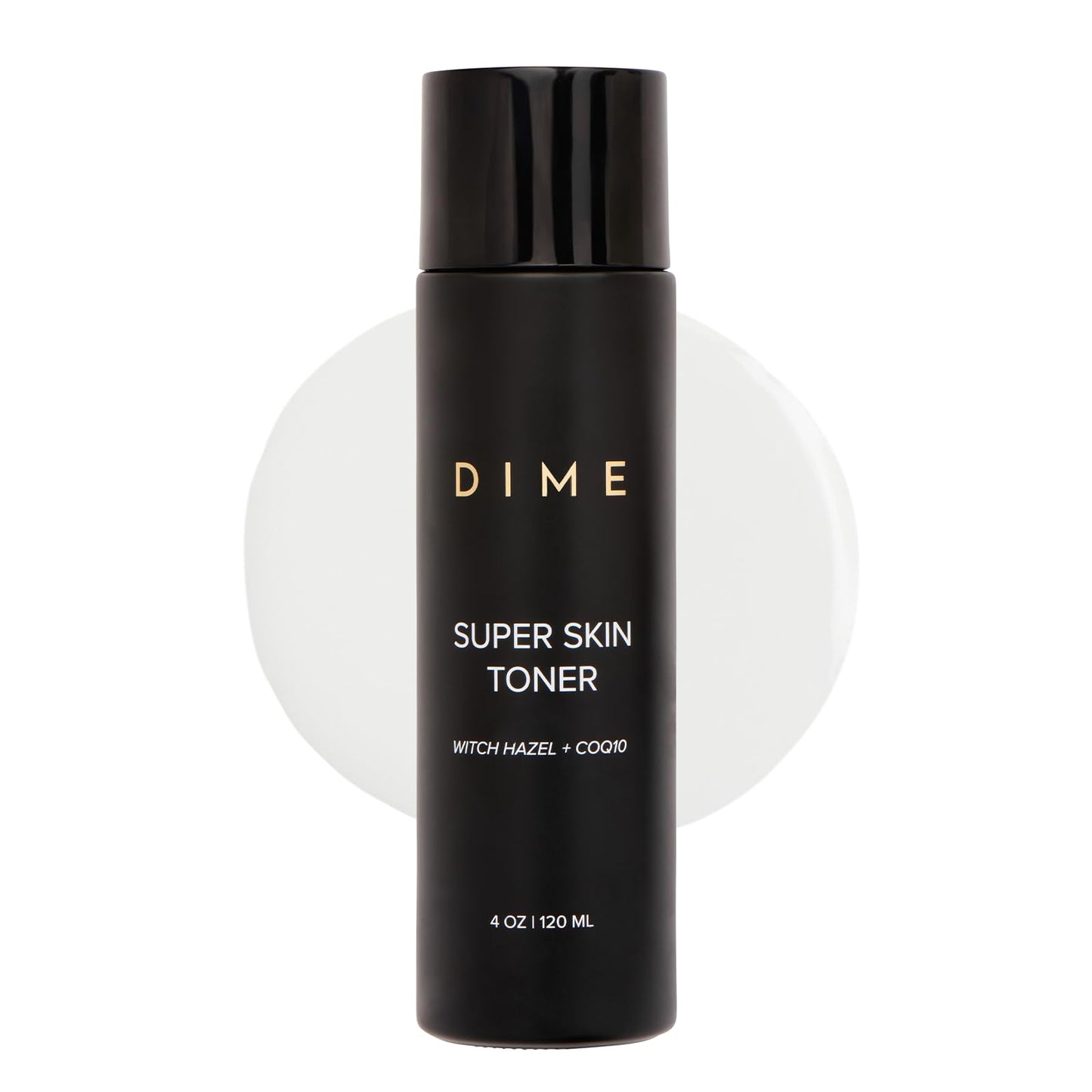 DIME Beauty Super Skin Toner Alcohol-Free Witch Hazel Toner Hydrating Toner for Face with Aloe Vera and Cucumber Extract 4 oz / 120 ml