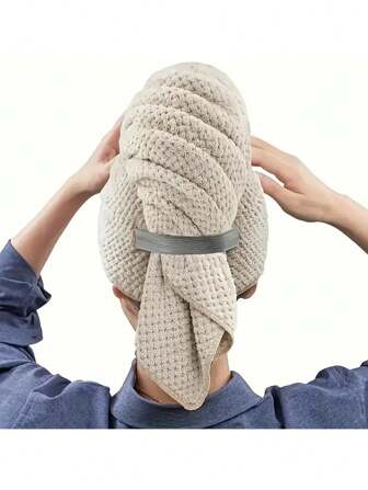 Coral Fleece Hair Drying Cap