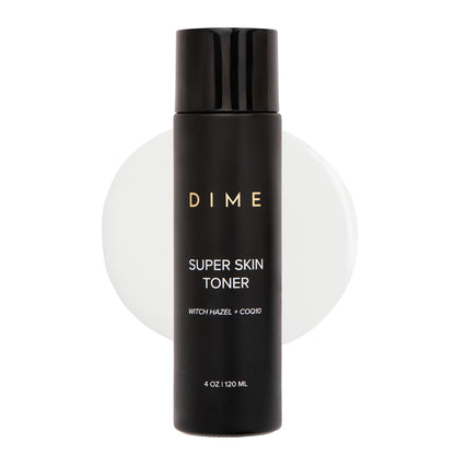 DIME Beauty Super Skin Toner Alcohol-Free Witch Hazel Toner Hydrating Toner for Face with Aloe Vera and Cucumber Extract 4 oz / 120 ml