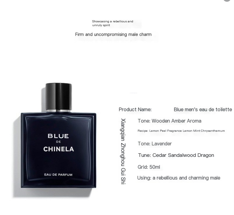 Long-lasting Fresh Men's Fragrance Eau de Toilette