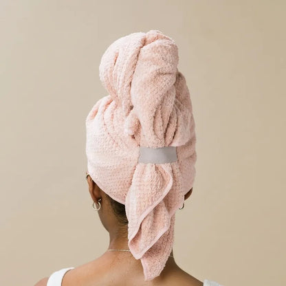 Coral Fleece Hair Drying Cap