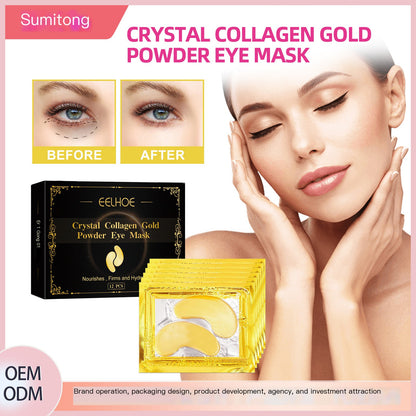 EELHOE Collagen Gold Eye Mask for Dark Circles and Puffiness