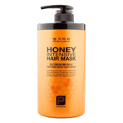 Daeng Gi Meo Ri- Honey Intensive Hair Mask Containing Royal Jelly and Herbal Fermented Extracts Providing Nutrition and Moisture to Dry and Damaged Hair 1000ml
