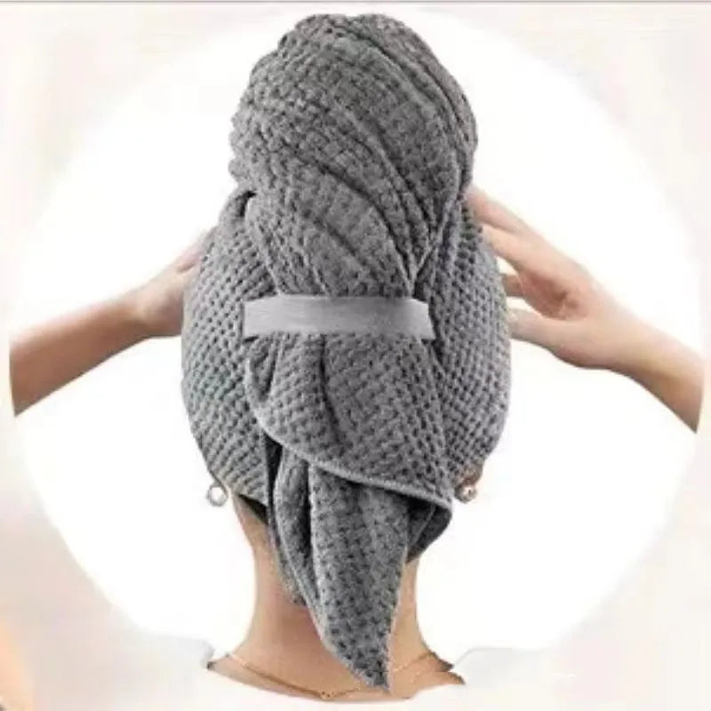 Coral Fleece Hair Drying Cap