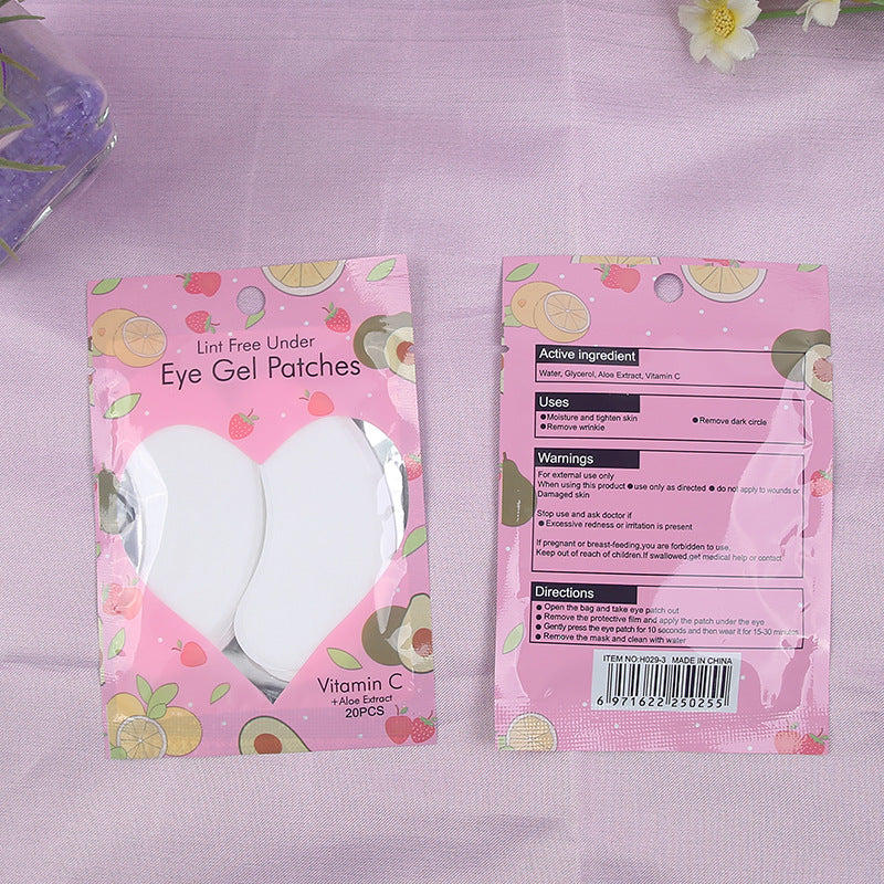 Wholesale Gel Eyelash Extension Eye Patches - Fresh Fruit Packaging