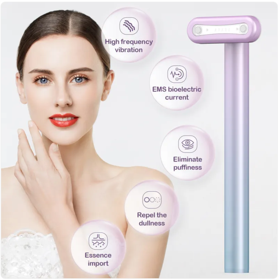 Rotating EMS Microcurrent Face & Neck Massager