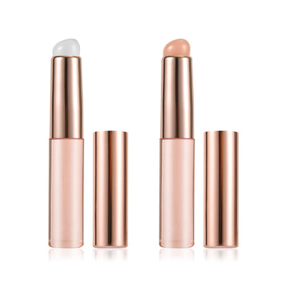 2pcs Silicone Lip and Concealer Makeup Brushes Lip Mask Applicator Silicone Lip Brush with Cap Multifunctional Make Up Beauty Brush for Lipsticks Lip Gloss Lip Balm Concealer and Nail