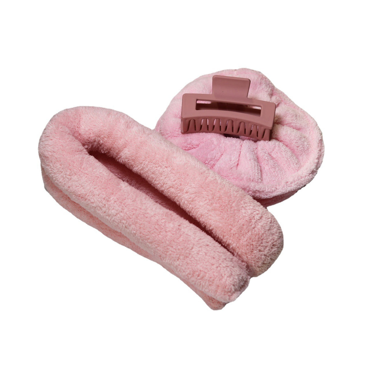 2023 Spring Coral Fleece Heatless Curling Rod