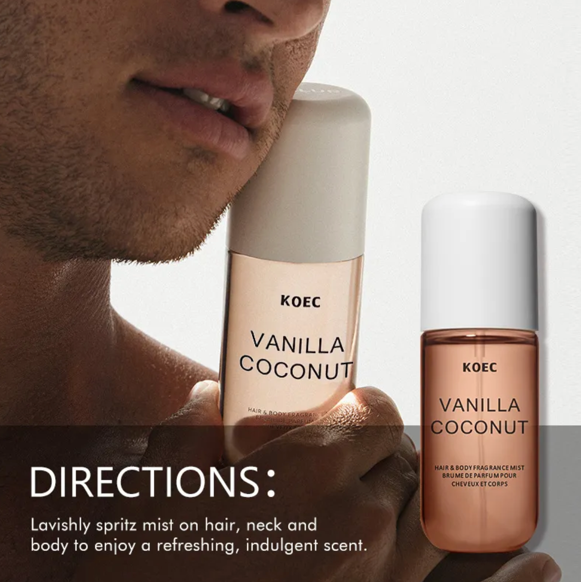 Vanilla Hair Body Fragrance Spray