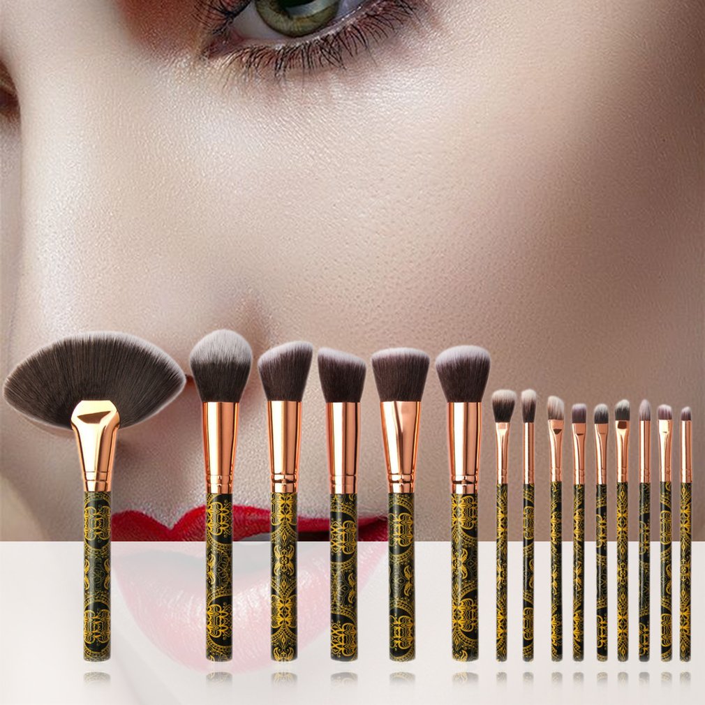 15-Piece Makeup Brush Set
