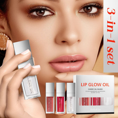No Stain Lip Gloss Moisturizing 3 Pack Set