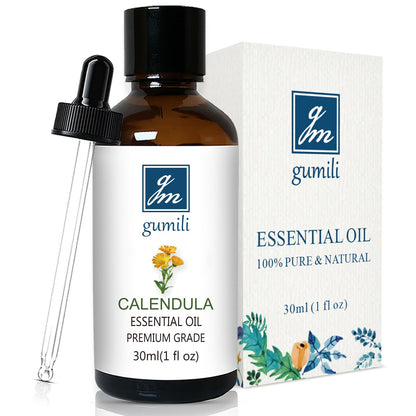GM Gumili Calendula Essential Oil Home Fragrance Oil Perfume Oil Scent Oil for Soaps Candle Making Dryer Balls Diffusers-30ml