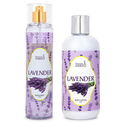 Lavender Home Spa Self-Care Set