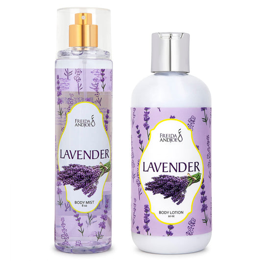 Lavender Home Spa Self-Care Set