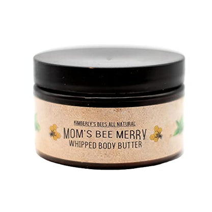 Kimberlys Bees All Natural Whipped Body Butter (Mint Pear- Moms Bee Merry)