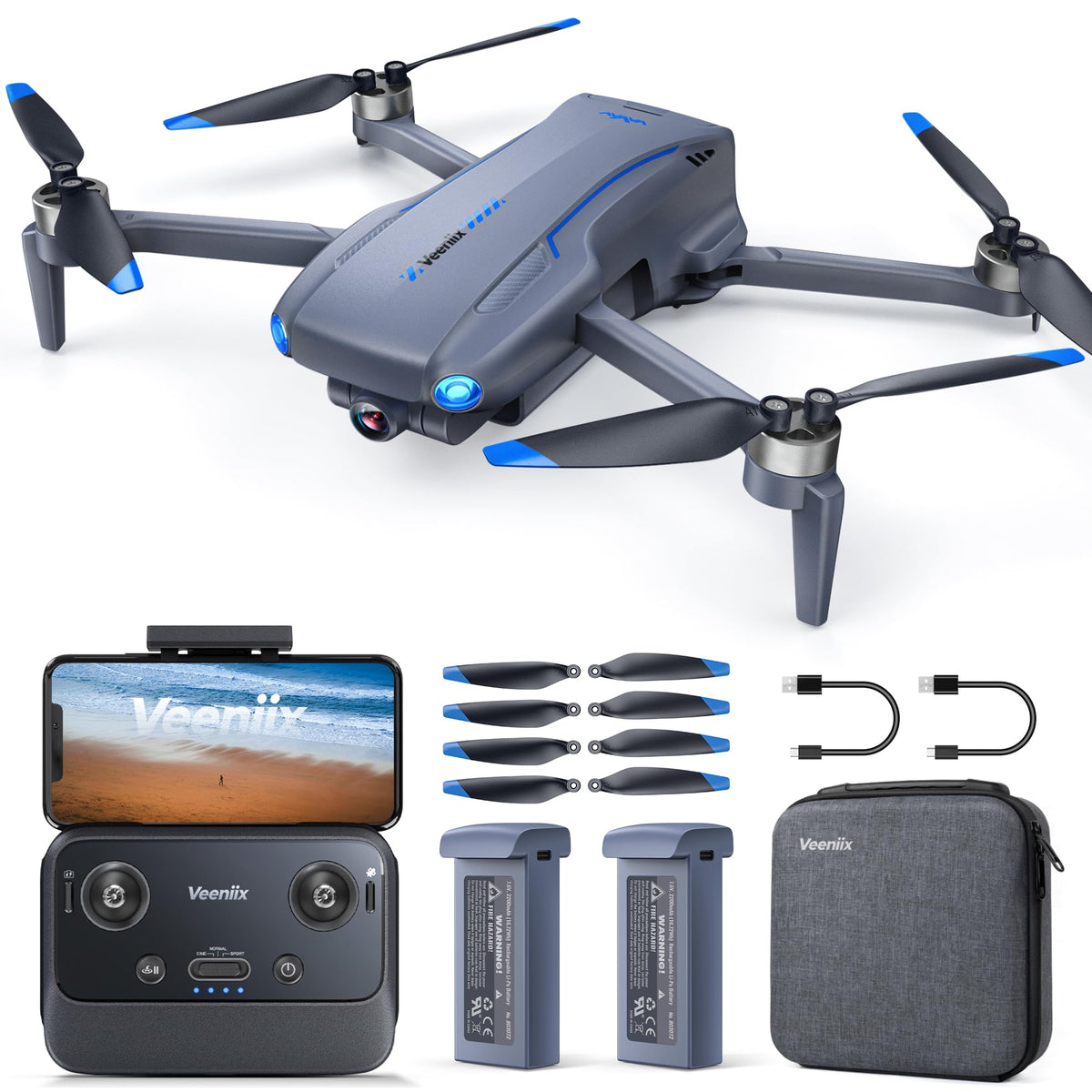 V11MINI SE Drones with Camera for Adults 4K4K/20FPS Video235g Lightweight70 Mins Long Flight Time9842FT Long Range Video TransmissionAuto Return for BeginnersUpgraded Drone with TOF GPS