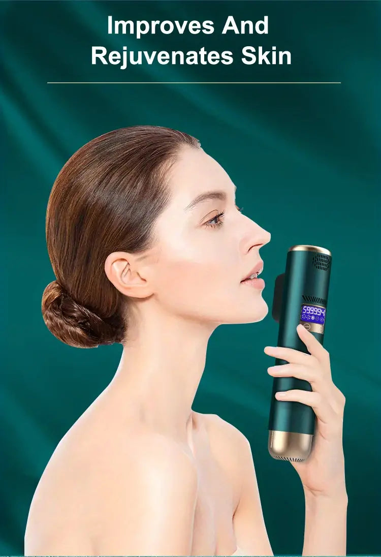 IPL Hair Removal Device with Ice Cooling Function