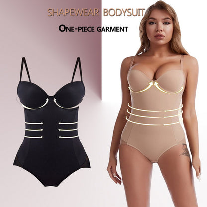 Women's Body Shaper Adjustable Support Belt and Bra