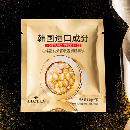 "Peptide Hydrating Essence Capsules for Moisture Boost"