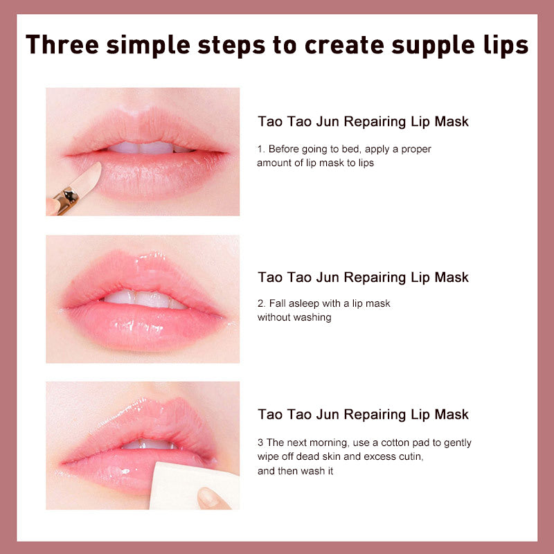 Peach King Nourishing Lip Mask for Moisture & Repair