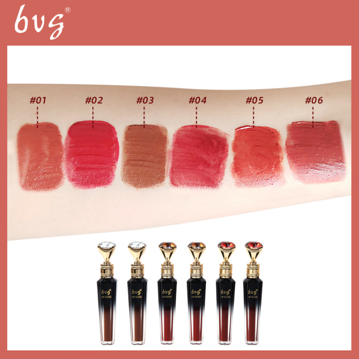 Bvg Diamond Lip Glaze Set with Velvet Mist Lip Gloss