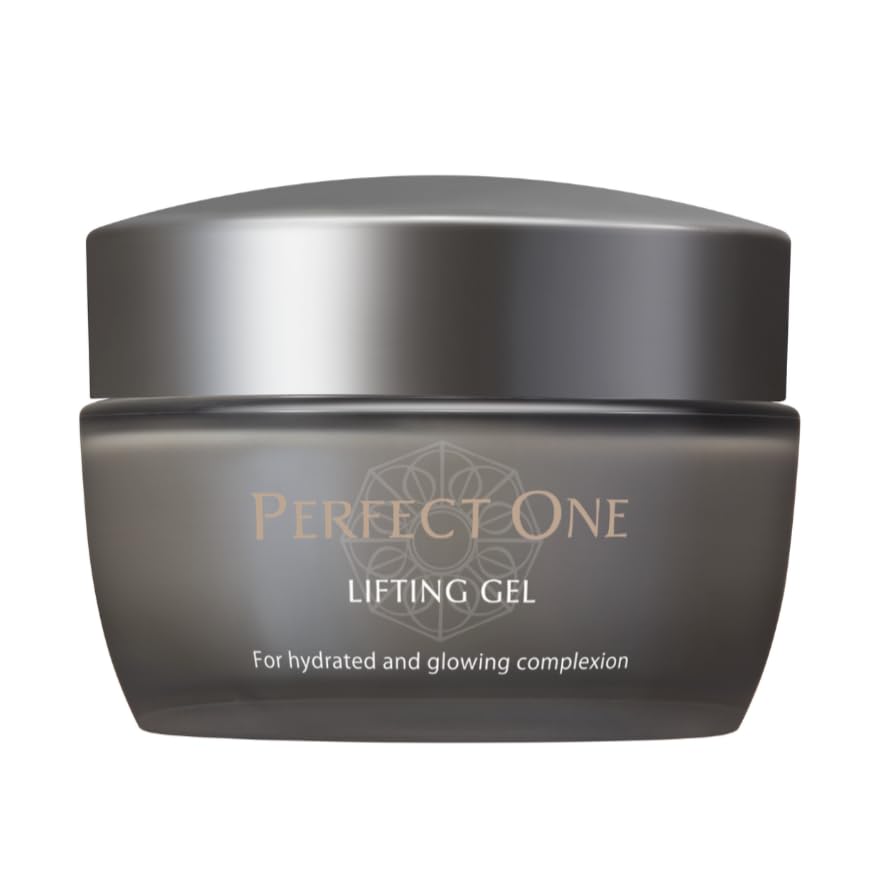 PERFECT ONE Lifting Gel – All-in-One Japanese Facial Cream with Niacinamide Hyaluronic Acid Retinol & Collagen. Replaces Your Serum Moisturizer Eye Cream Primer & Facial Mask 1.76 oz. (50g)