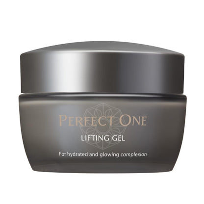 PERFECT ONE Lifting Gel – All-in-One Japanese Facial Cream with Niacinamide Hyaluronic Acid Retinol & Collagen. Replaces Your Serum Moisturizer Eye Cream Primer & Facial Mask 1.76 oz. (50g)