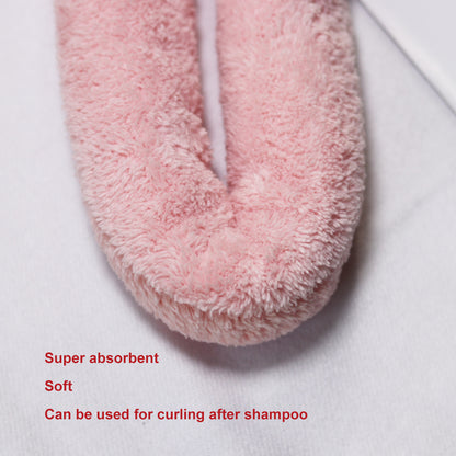2023 Spring Coral Fleece Heatless Curling Rod