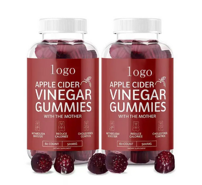 Vinegar Jelly Raspberry Shape