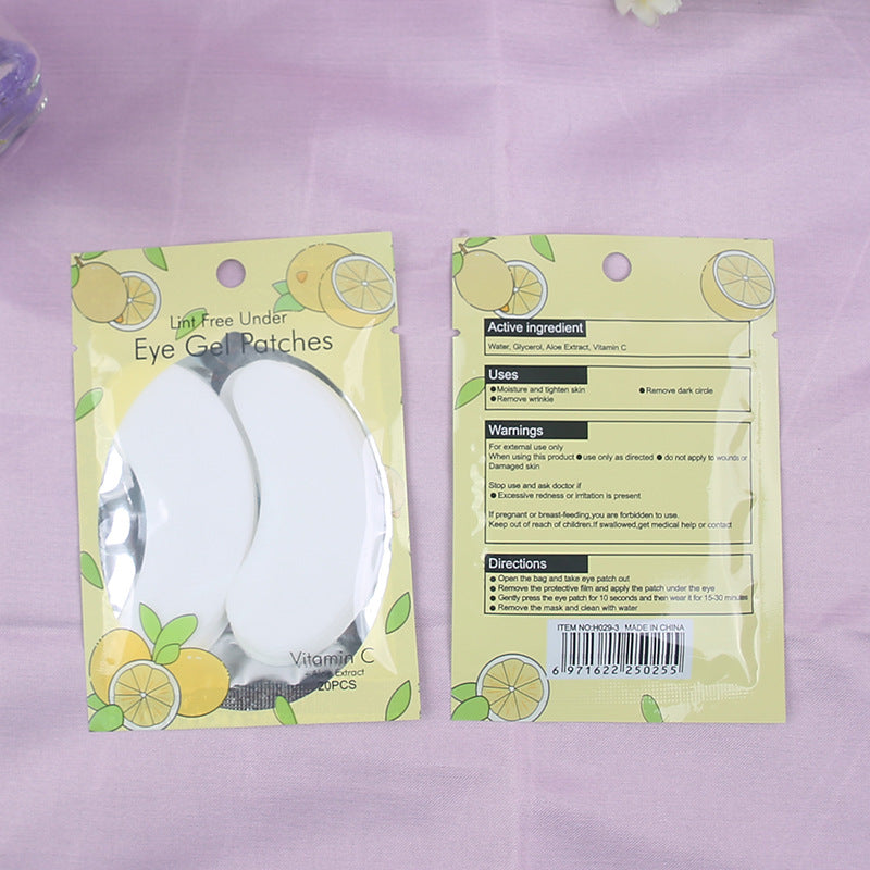 Wholesale Gel Eyelash Extension Eye Patches - Fresh Fruit Packaging