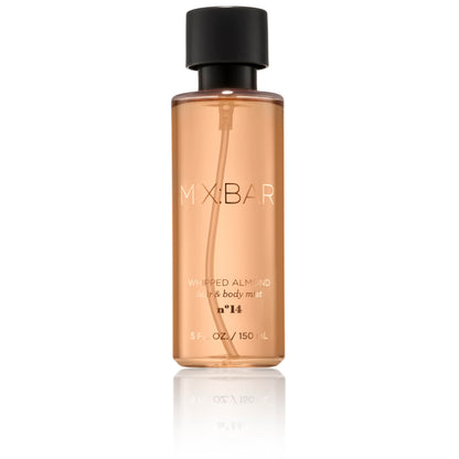 MIX:BAR Whipped Almond Hair + Body Mist + Bedroom Linen Spray 5oz.