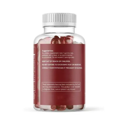 Vinegar Jelly Raspberry Shape