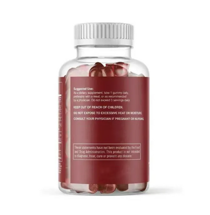 Vinegar Jelly Raspberry Shape