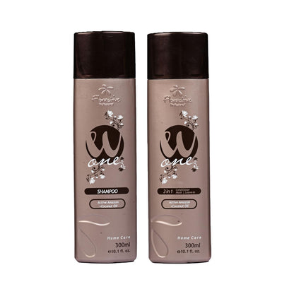 FLORACTIVE PROFISSIONAL Wone Shampoo And Conditioner Combo Pack (300Ml) Brown