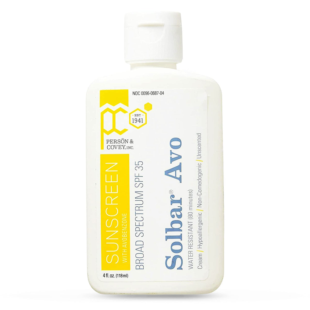 Solbar AVO SPF 35 Suncreen 4 Oz
